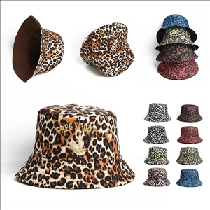Customizable Leopard Print Bucket Hat